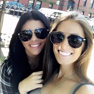 Authentic Black Versace Aviators 
